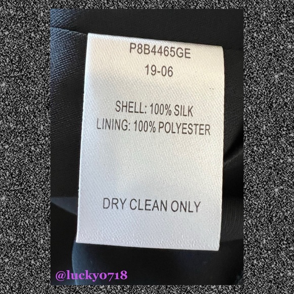 Parker NWT Tangia Dress in Black Sz 4 - Picture 9 of 9